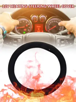 DC12V Car Heating Steering Wheel Cover Warm Auto Cigarette Lighter Plug Electric Warmer Winter Universal Steering Covers 38CM
DC12V Car Heating Steering Wheel Cover Warm Auto Cigarette Lighter Plug Electric Warmer Winter Universal Steering Covers 38CM