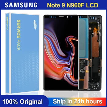 ORIGINAL 6.4'' LCD with frame for SAMSUNG GALAXY Note 9 Note9 N960F N960D N960N Display Touch Screen Digitizer Assembly
ORIGINAL 6.4'' LCD with frame for SAMSUNG GALAXY Note 9 Note9 N960F N960D N960N Display Touch Screen Digitizer Assembly