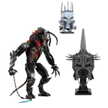 Moc Lords Rings Balroged Classic Movie Angmar Witch King Helmet Statue Bust Building Blocks Creative Assembly Model Kid Toy Gift
Moc Lords Rings Balroged Classic Movie Angmar Witch King Helmet Statue Bust Building Blocks Creative Assembly Model Kid Toy Gift