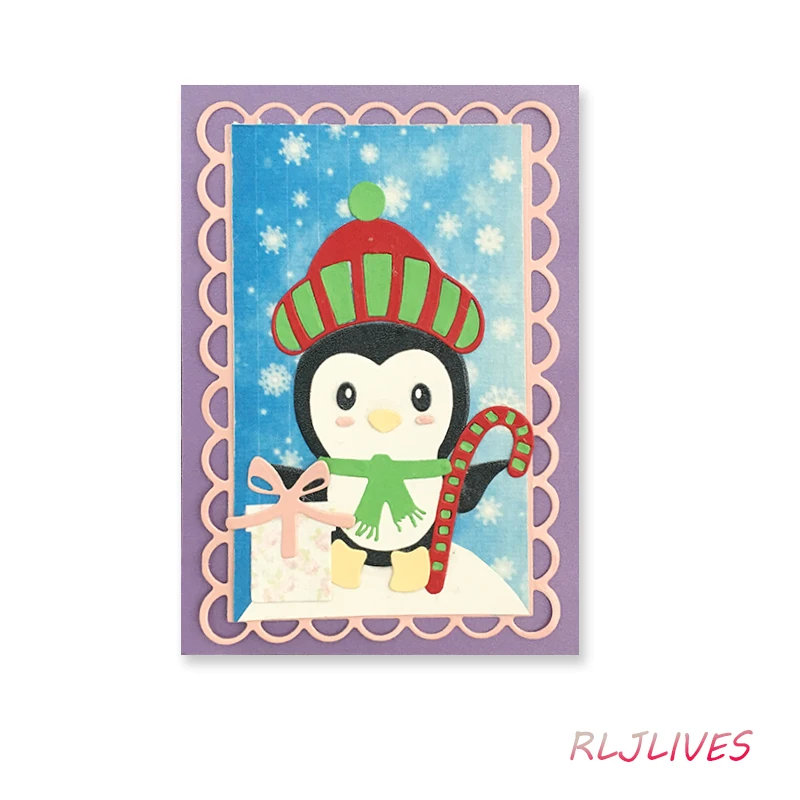 Christmas Penguin Metal Cutting Dies Stencils for DIY Scrapbooking Stamp/photo album Decorative Embossing DIY Paper Cards
Christmas Penguin Metal Cutting Dies Stencils for DIY Scrapbooking Stamp/photo album Decorative Embossing DIY Paper Cards
