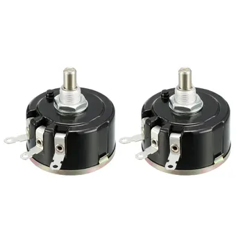 uxcell 10K Ohm Variable Resistors Single Turn Rotary Carbon Film Potentiometer 2pcs
uxcell 10K Ohm Variable Resistors Single Turn Rotary Carbon Film Potentiometer 2pcs