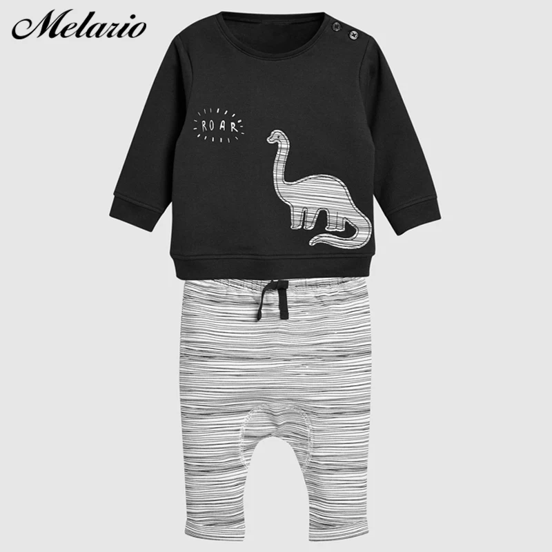 Melario Cartoon Dinosaur Boys Clothing Sets for Newborn Baby Boy Infant Outerwear Clothes Suit T-shirt Pant 2pcs Suit Clothes
Melario Cartoon Dinosaur Boys Clothing Sets for Newborn Baby Boy Infant Outerwear Clothes Suit T-shirt Pant 2pcs Suit Clothes