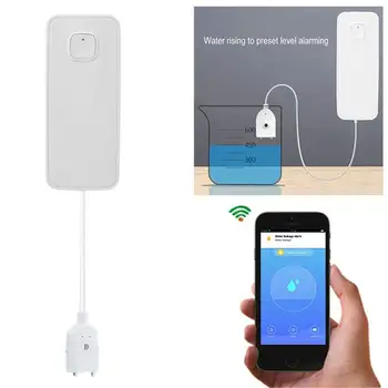 WIFI Water Leak Sensor Flood Detector Level Alarm Overflow Intelligent Life App House Remote Control No Hub Required
WIFI Water Leak Sensor Flood Detector Level Alarm Overflow Intelligent Life App House Remote Control No Hub Required
