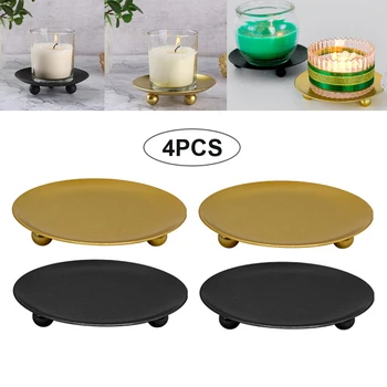 4pcs Iron Plate Candle Holder Gold Black Decorative Iron Pillar Candlestick for LED&Wax Candles Wedding,Party,festival etc 
4pcs Iron Plate Candle Holder Gold Black Decorative Iron Pillar Candlestick for LED&Wax Candles Wedding,Party,festival etc