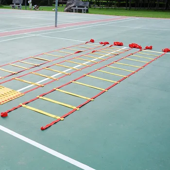 Soccer Training Foot Fitness Football Training Equipment Football Outdoor 8 Rungs Agility Exercise Orange Trendy Speed Ladder
Soccer Training Foot Fitness Football Training Equipment Football Outdoor 8 Rungs Agility Exercise Orange Trendy Speed Ladder