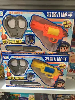 Police Handcuffs Toy sound light gun pistol set Pretend Play Hand Cuffs Child Fancy Officer Costume Role Play Game Educational
Police Handcuffs Toy sound light gun pistol set Pretend Play Hand Cuffs Child Fancy Officer Costume Role Play Game Educational