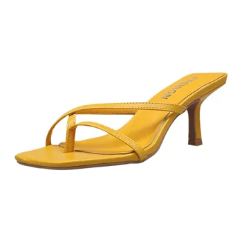 Women's Sandals Fashion Summer Flats Open Toe Ankle Beach Shoes Roman Slippers Solid Color Toe Party Sexy Square Heels Shoes3407
Women's Sandals Fashion Summer Flats Open Toe Ankle Beach Shoes Roman Slippers Solid Color Toe Party Sexy Square Heels Shoes3407