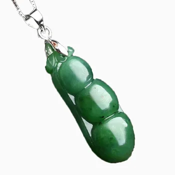 Natural Green Beans yu Pendant Drop Shipping Hand-carved Lucky Amulet Lovers HeTian yu Necklace For Women Men Gift
Natural Green Beans yu Pendant Drop Shipping Hand-carved Lucky Amulet Lovers HeTian yu Necklace For Women Men Gift