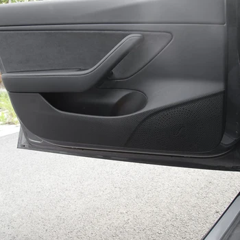 Accessory Anti-kick Mats Car Set Interior Inner Door Carbon Fiber Leather Protector For Tesla Model 3 Black
Accessory Anti-kick Mats Car Set Interior Inner Door Carbon Fiber Leather Protector For Tesla Model 3 Black