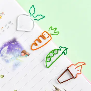 12Pcs Adorable Shape Paper Clips Metal Note Clips Card File Memo Holders Bookmark Clips Ice Cream White Radish Carrot Pea Shaped
12Pcs Adorable Shape Paper Clips Metal Note Clips Card File Memo Holders Bookmark Clips Ice Cream White Radish Carrot Pea Shaped