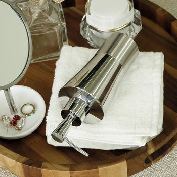 Liquid Shampoo Container Portable Lotion Soap Dispenser Shampoo Practical Stainless Steel Push Type Refill Pump Bottle Durable
Liquid Shampoo Container Portable Lotion Soap Dispenser Shampoo Practical Stainless Steel Push Type Refill Pump Bottle Durable