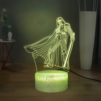 Star Wars LED Night Light Darth Vader RGB Colorful Switch 3D Night Lamp Table Lamp Bedroom LED Desk Lamp Sleeping Bedside Lamp
Star Wars LED Night Light Darth Vader RGB Colorful Switch 3D Night Lamp Table Lamp Bedroom LED Desk Lamp Sleeping Bedside Lamp