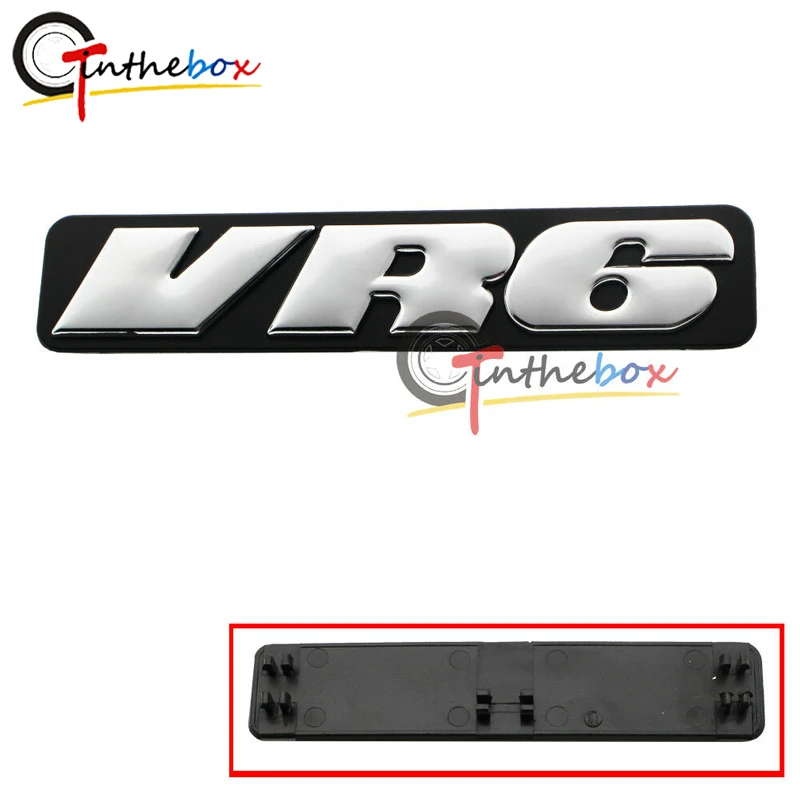 GTinthebox 1X Chrome VR6 Grille Front Emblem Badge for Volkswagen Golf Passant Corrado, etc 
GTinthebox 1X Chrome VR6 Grille Front Emblem Badge for Volkswagen Golf Passant Corrado, etc