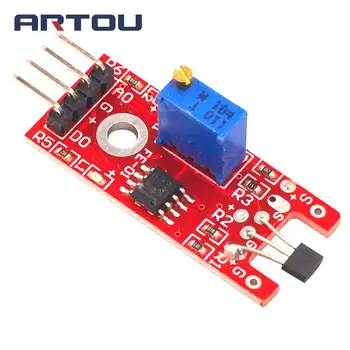 4pin KY-024 Linear Magnetic Hall Switches Speed Counting Sensor Module for arduino DIY Kit
4pin KY-024 Linear Magnetic Hall Switches Speed Counting Sensor Module for arduino DIY Kit