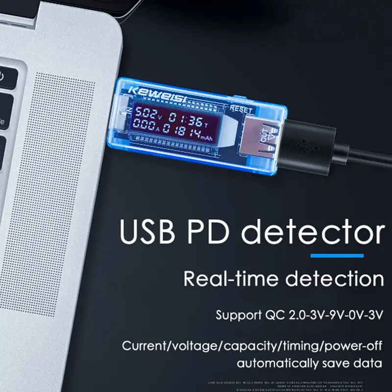 LCD USB Detector USB Doctor Capacity Tester Meter Voltmeter Ammeter Bank Plug
LCD USB Detector USB Doctor Capacity Tester Meter Voltmeter Ammeter Bank Plug