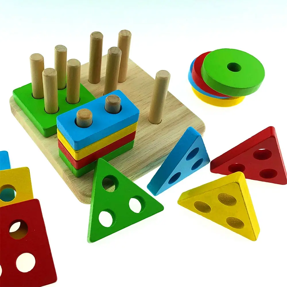 Wooden Montessori Educational Toys Children Early Learning Exercise Practice Skill Matching Geometric Shape Games
Wooden Montessori Educational Toys Children Early Learning Exercise Practice Skill Matching Geometric Shape Games
