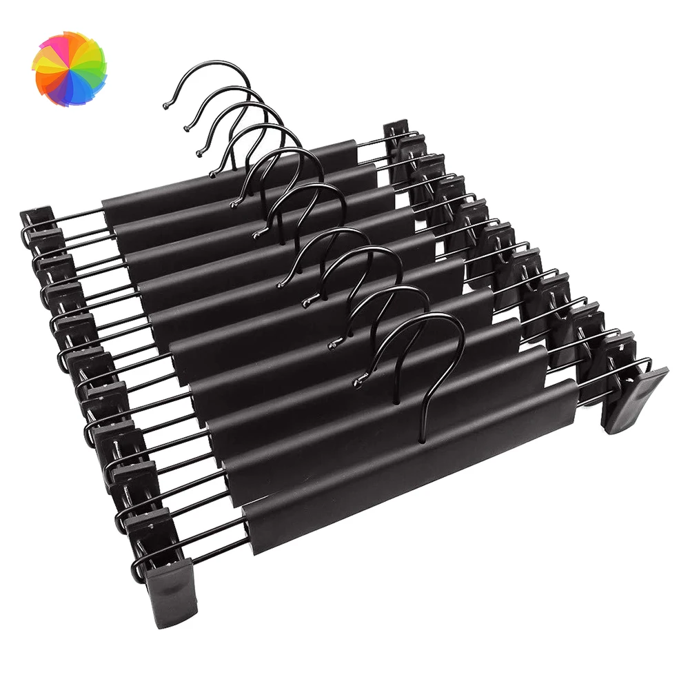 10 Pcs Polished 360 Degree Swivel Anti-Rust Hanging Hook Premium Clothes Hangers with Strong Non-slip Adjustable Clips
10 Pcs Polished 360 Degree Swivel Anti-Rust Hanging Hook Premium Clothes Hangers with Strong Non-slip Adjustable Clips