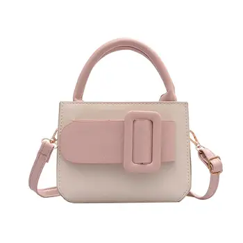Fashion Hit Color Women Handbags Belt Buckle PU Leather Shoulder Crossbody Bag Vintage Lady Elegant Totes Purse
Fashion Hit Color Women Handbags Belt Buckle PU Leather Shoulder Crossbody Bag Vintage Lady Elegant Totes Purse