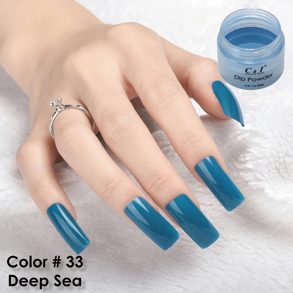 C&I Dip Powder Color # 33 Deep Sea 3