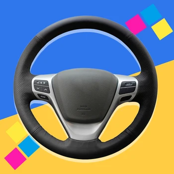 Auto Braid On The Steering Wheel Cover for Toyota Verso 2011-2015 EZ Avensis DIY Car Covers Car-styling Interior Accessories 
Auto Braid On The Steering Wheel Cover for Toyota Verso 2011-2015 EZ Avensis DIY Car Covers Car-styling Interior Accessories