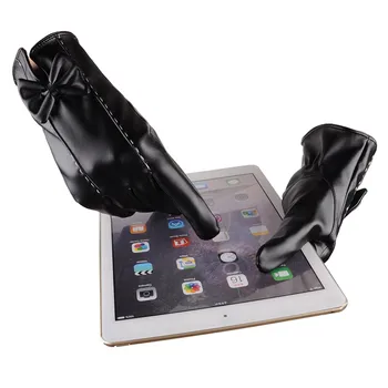 Hot Women Leater Gloves Waterproof Driving Full Finger Gloves Touch Screen Glove Winter Drop Shopping guantes Wd3
Hot Women Leater Gloves Waterproof Driving Full Finger Gloves Touch Screen Glove Winter Drop Shopping guantes Wd3