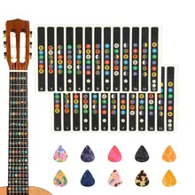 Guitar Sticker Pick Set Note Sticker & 1 Set Guitar Beginner Kit Includes 10 Pieces Guitar Picks Musical Instrument Accessories
Guitar Sticker Pick Set Note Sticker & 1 Set Guitar Beginner Kit Includes 10 Pieces Guitar Picks Musical Instrument Accessories