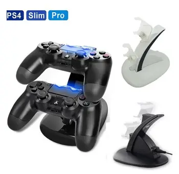 PS4 USB Dual Ports Charger Controller Power Supply Charging Dock Station Stand For Sony Playstation 4 PS4 Slim Pro Accessories
PS4 USB Dual Ports Charger Controller Power Supply Charging Dock Station Stand For Sony Playstation 4 PS4 Slim Pro Accessories