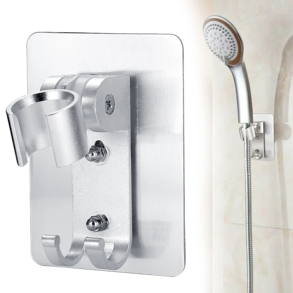 Aluminum Adjustable Bathroom Shower Head Holder Stand Bracket Wall Mount Hook Lightweight Portable Bathroom Shower Accessories
Aluminum Adjustable Bathroom Shower Head Holder Stand Bracket Wall Mount Hook Lightweight Portable Bathroom Shower Accessories