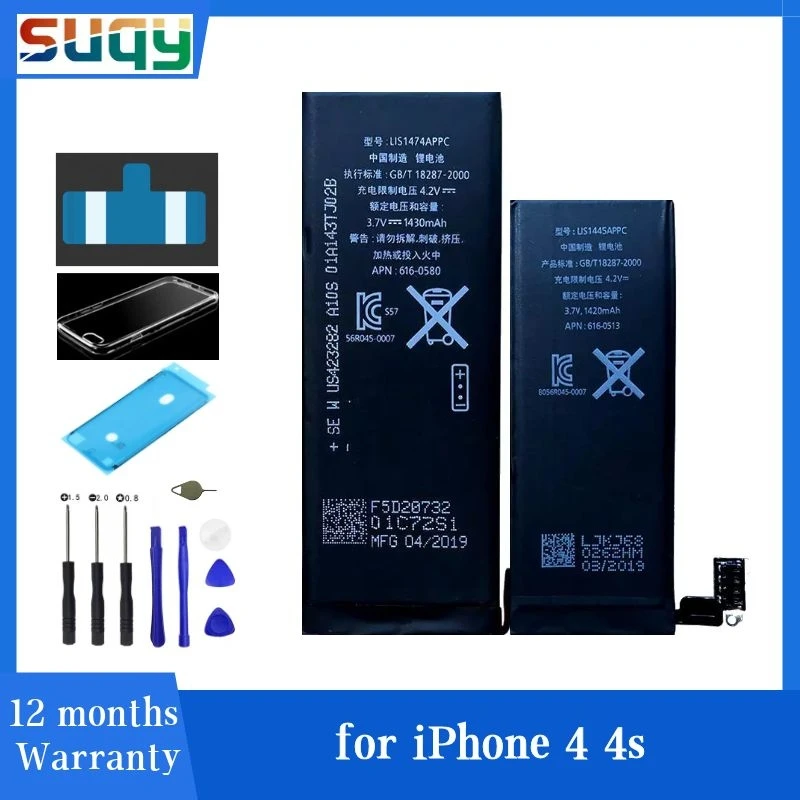 Suqy Original 0 Cycle for Iphone 4 Battery Iphone 4 S Battery for Iphone 4 4s Bateria Rechargeable Batteries The Phone Mobile
Suqy Original 0 Cycle for Iphone 4 Battery Iphone 4 S Battery for Iphone 4 4s Bateria Rechargeable Batteries The Phone Mobile