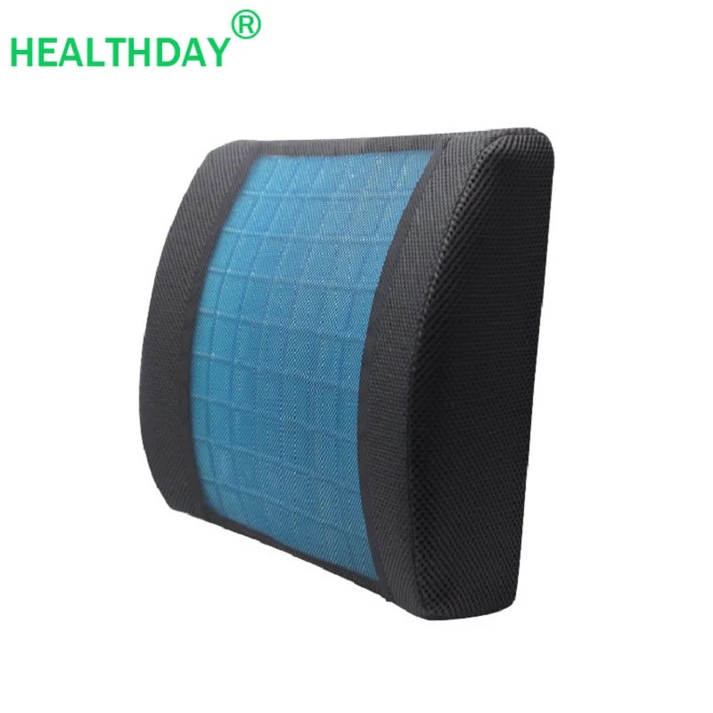 Lumbar Support Breathable Mesh Fabric Gel Memory Foam Core Pillow for Chair Soft Cool Comfortable Office Car Home Back Cushion
Lumbar Support Breathable Mesh Fabric Gel Memory Foam Core Pillow for Chair Soft Cool Comfortable Office Car Home Back Cushion