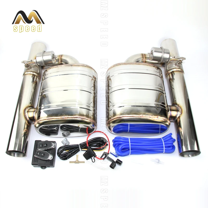 Auto exhaust pipe remote control valve exhaust muffler 304 stainless steel remote control switch sound exhaust for BMW E90 E46
Auto exhaust pipe remote control valve exhaust muffler 304 stainless steel remote control switch sound exhaust for BMW E90 E46