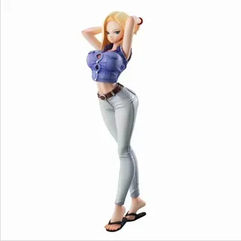Dragon Ball sexy lazuli Android 18 Action figure toys doll Christmas gift with box 19cm
Dragon Ball sexy lazuli Android 18 Action figure toys doll Christmas gift with box 19cm