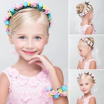 2020 New 2Pcs/Set Children Imitation Flower Garland Headband Bracelet Wedding Party Headwear Headdress Decor Accessory
2020 New 2Pcs/Set Children Imitation Flower Garland Headband Bracelet Wedding Party Headwear Headdress Decor Accessory