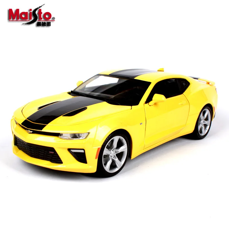 1 than 18 Original Factory Maisto 2016 Chevrolet Camaro SS Model Alloy Car Model Bumblebee
1 than 18 Original Factory Maisto 2016 Chevrolet Camaro SS Model Alloy Car Model Bumblebee
