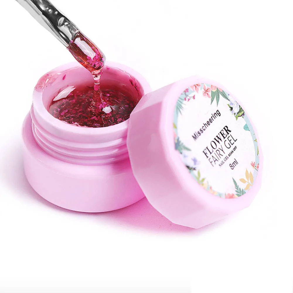 6 Color 8ml Flower Fairy UV Gel Nail Polish Varnish Dried Flowers Uv Gel Varnish Lucky Gel Paint Natural Nail Art Gel Polish
6 Color 8ml Flower Fairy UV Gel Nail Polish Varnish Dried Flowers Uv Gel Varnish Lucky Gel Paint Natural Nail Art Gel Polish