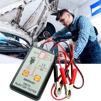 New EM276 Professional Injector Tester 12V Fuel Injector Pluse Tester nozzle System EM276 Scan 4 Fuel injection tester Tool U0Z8
New EM276 Professional Injector Tester 12V Fuel Injector Pluse Tester nozzle System EM276 Scan 4 Fuel injection tester Tool U0Z8