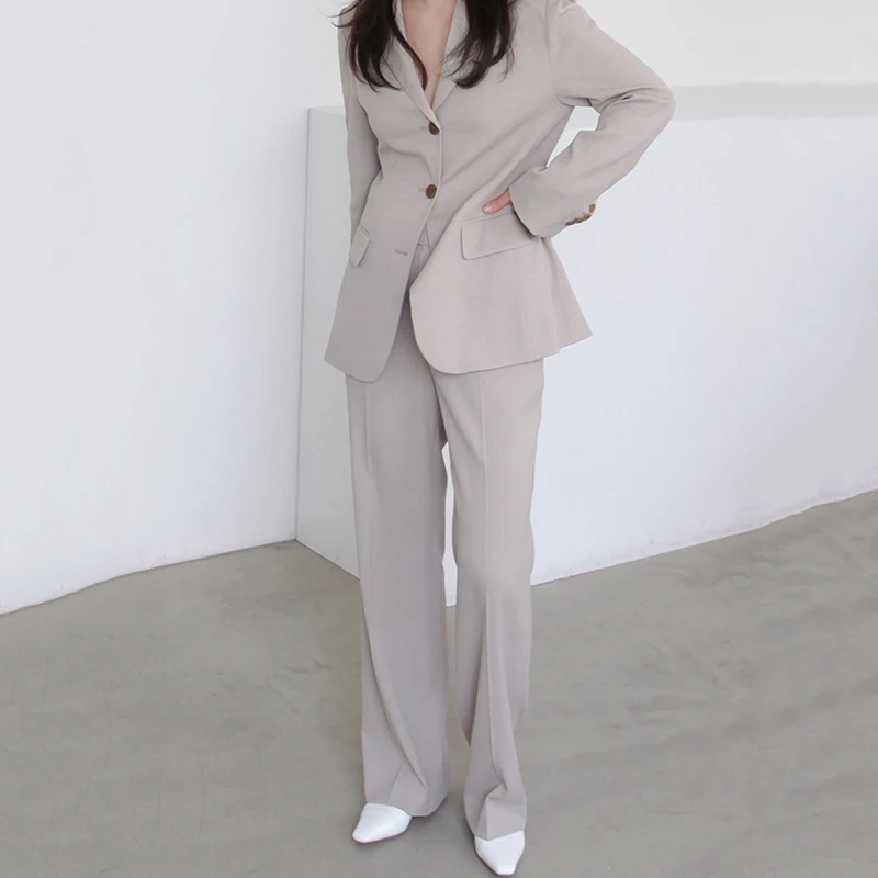 SHENGPALAE New Autumn Korea Style Full Sleeve Single Breasted Turn-down Collar Coat Elastic Waist Full Pants Women Suit FS239
SHENGPALAE New Autumn Korea Style Full Sleeve Single Breasted Turn-down Collar Coat Elastic Waist Full Pants Women Suit FS239