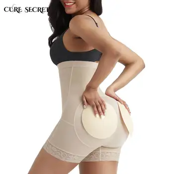 CURE SECRET High Waist Trainer Butt Lifter Removable Pads High-Waist Tummy Control Shapewear Slimming Thigh Panties
CURE SECRET High Waist Trainer Butt Lifter Removable Pads High-Waist Tummy Control Shapewear Slimming Thigh Panties