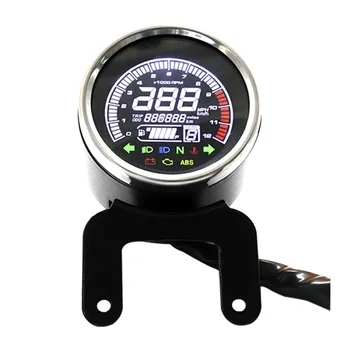 New Motorcycle Knight Car Modified 12V Multi-Function Instrument Black Case Silver Ring LCD Screen Mileage Public Miles Switch
New Motorcycle Knight Car Modified 12V Multi-Function Instrument Black Case Silver Ring LCD Screen Mileage Public Miles Switch