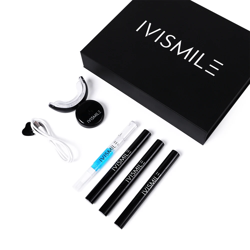 Teeth Whitening Kit - LED Light 35% Carbamide Peroxide (3)2ml Gel Syringes (1)Remineralization Gel retainer case teeth whitening
Teeth Whitening Kit - LED Light 35% Carbamide Peroxide (3)2ml Gel Syringes (1)Remineralization Gel retainer case teeth whitening