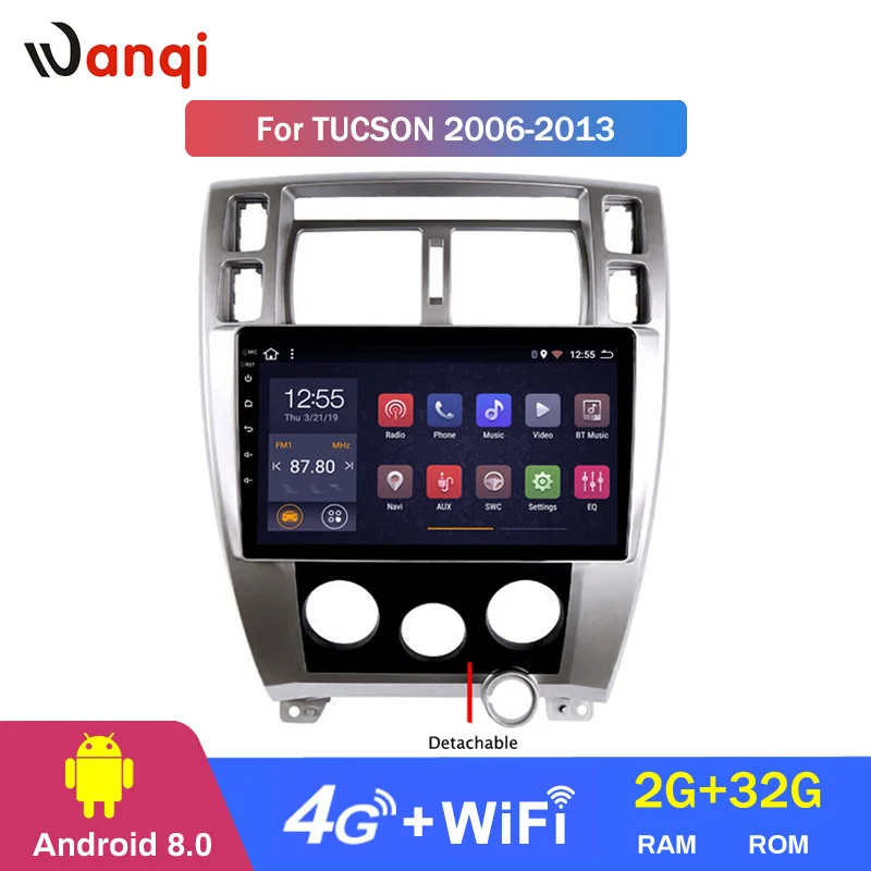 4G Lte All Netcom 2.5D HD wanqi 8.0 Car radio Multimedia player For Hyundai Tucson 2006-2013 GPS Navigation
4G Lte All Netcom 2.5D HD wanqi 8.0 Car radio Multimedia player For Hyundai Tucson 2006-2013 GPS Navigation