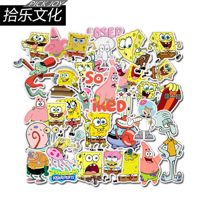 Sticker Diary Sticker SpongeBob Cute Cartoon Sticker Graffiti Skateboard Sticker Suitcase Computer Sticker 50PCS MTZ130-67
Sticker Diary Sticker SpongeBob Cute Cartoon Sticker Graffiti Skateboard Sticker Suitcase Computer Sticker 50PCS MTZ130-67