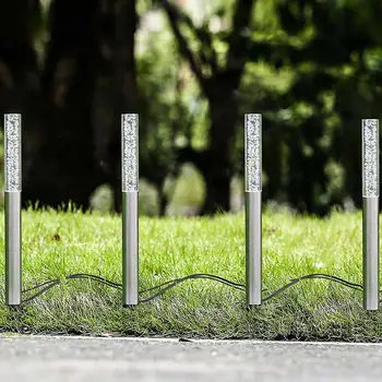 Acrylic Bubble Lamp Crystal Rod Light Landscape Lights Durable Eco-Friendly 5 Stakes Solar Powered Atmosphere Walkway
Acrylic Bubble Lamp Crystal Rod Light Landscape Lights Durable Eco-Friendly 5 Stakes Solar Powered Atmosphere Walkway
