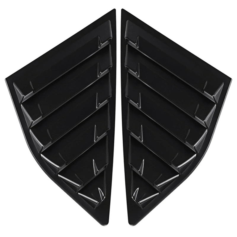 New Bright Black Rear Quarter Panel Window Side Louvers Vent Cover Sticker Trim for Fo rd Focus St Rs Hatchback
New Bright Black Rear Quarter Panel Window Side Louvers Vent Cover Sticker Trim for Fo rd Focus St Rs Hatchback