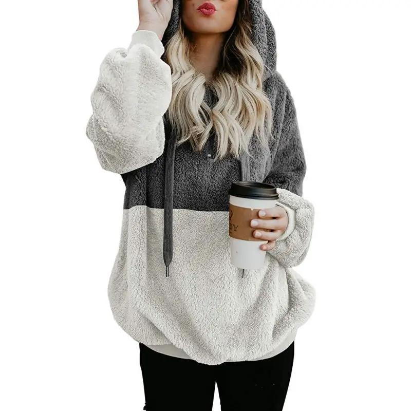 2020 Hoodies Autumn\Winter Stitching Sweatshirts Warm Soft Hooded Comfortable Loose Simple Vetements Femmes
2020 Hoodies Autumn\Winter Stitching Sweatshirts Warm Soft Hooded Comfortable Loose Simple Vetements Femmes