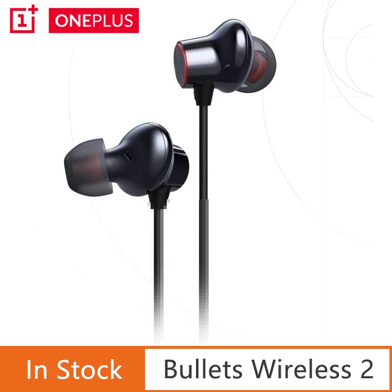 Original OnePlus Bullets Wireless 2 Bluetooth Magnetic Control Mic In Ear Earphone Hybrid AptX Fast Charge For Oneplus 7 Pro 6T
Original OnePlus Bullets Wireless 2 Bluetooth Magnetic Control Mic In Ear Earphone Hybrid AptX Fast Charge For Oneplus 7 Pro 6T