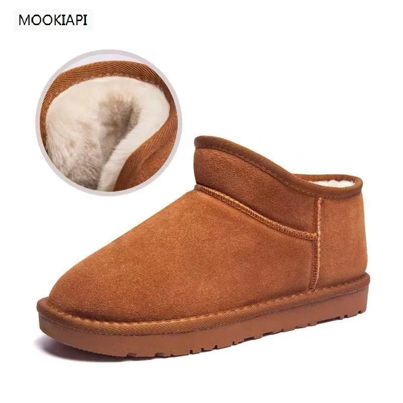 Australia's top quality men's shoes in 2019, 100% real cowhide, artificial hair, classic short-barreled men's snow boots
Australia's top quality men's shoes in 2019, 100% real cowhide, artificial hair, classic short-barreled men's snow boots