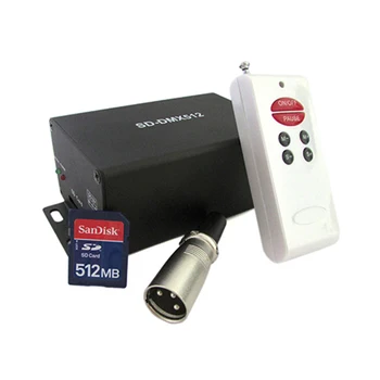 LEDLUX DD5201 DMX-512 Master control unit Sender Wireless programmable SD Card DMX signal transmitter with remote control
LEDLUX DD5201 DMX-512 Master control unit Sender Wireless programmable SD Card DMX signal transmitter with remote control