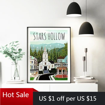 Posters and Prints STARS HOLLOW Quote Poster Inspired Canvas Painting Wall Art Decor Picture For Posters Aesthetic Room Decor
Posters and Prints STARS HOLLOW Quote Poster Inspired Canvas Painting Wall Art Decor Picture For Posters Aesthetic Room Decor