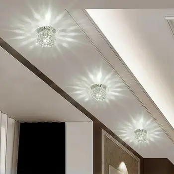 5W Corridor Mirror Ceiling Lamp LED Ceiling Lights Aisle Veranda Lighting Down Crystal Mordern Flush Mounted For Living Room
5W Corridor Mirror Ceiling Lamp LED Ceiling Lights Aisle Veranda Lighting Down Crystal Mordern Flush Mounted For Living Room